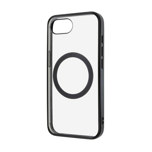 Rakuten - iPhone 16e用 Like standard マグネットアクセサリー対応 衝撃吸収 バンパー マット メタリック ハイブリッドケース（ブラック） レイアウト RT-P50MG3/BM 父の日 ギフト 2026 贈り物 プレゼント 母 父 ペアギフト