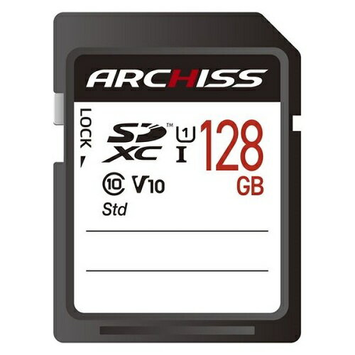 SDHC / SDXC - Standard 128GB アーキサイト AS-128GSD-SU1