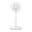 リビング扇風機 DCモーター リモコン付き 30cm 8枚羽根 うちわ風搭載 日立 HEF-DL300G