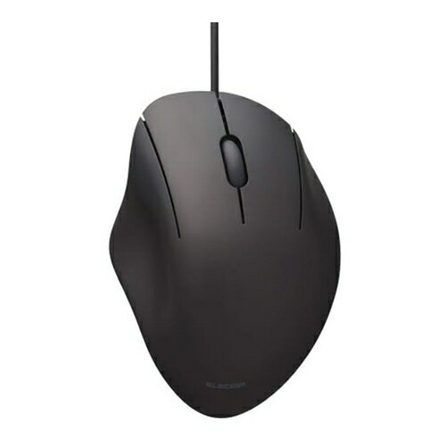 SHELLPHA USB有線マウス[3ボタン/Mサイズ] ブラック エレコム M-SH10UBSKBK