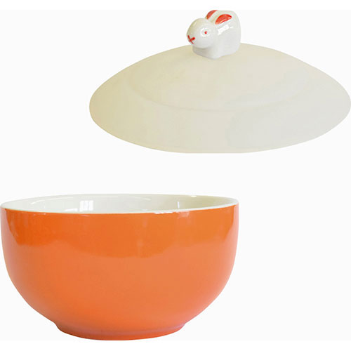 シリコン蓋付き レンジボウル L8019019