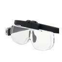 【スーパーSALE限定!MAX50%OFF】 【P2倍】 ライト付眼鏡型ルーペ 跳ね上げ式 USB充電 マクロス MCZ-239