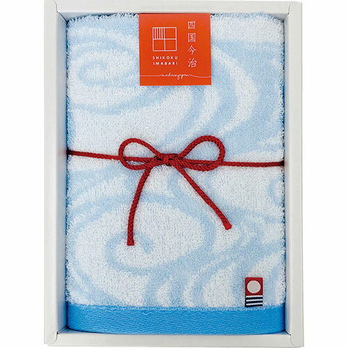 今治ギフト 華音 ウォッシュタオル リュウスイ 34×35cm B1026579