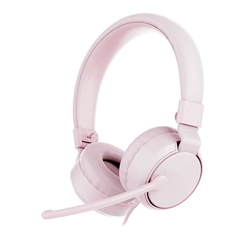 ナカバヤシ 4極 ヘッドセット ピンクラベンダー MHM-STB36PL