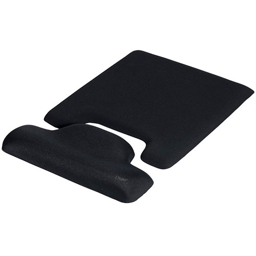 ナカバヤシ リストレスト+マウスパッド combi ブラック MUP-939BK