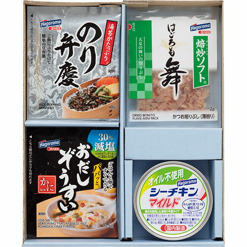 はごろもフーズ 乾物ギフト 減塩おだしぞうすいかに・のり弁慶ふりかけ・焙炒ソフトパック、オイル不使..