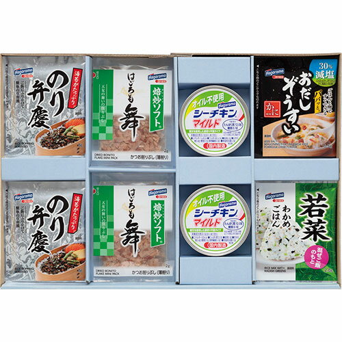 はごろもフーズ 乾物ギフト のり弁慶ふりかけ・焙炒ソフトパック・オイル不使用シーチキンマイルド・減塩おだしぞうすいかに・わかめ混ぜご飯若菜 B1104535