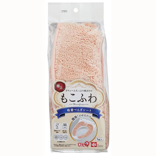 レック 吸着べんざシートもこもこタフトスリム ピンク B00511P