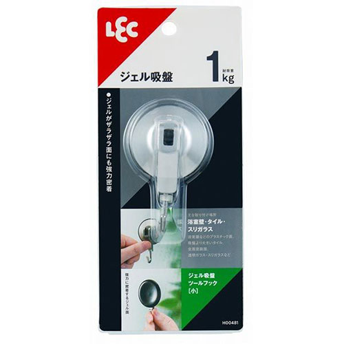 レック ジェル吸盤ツールフック 小 H00481