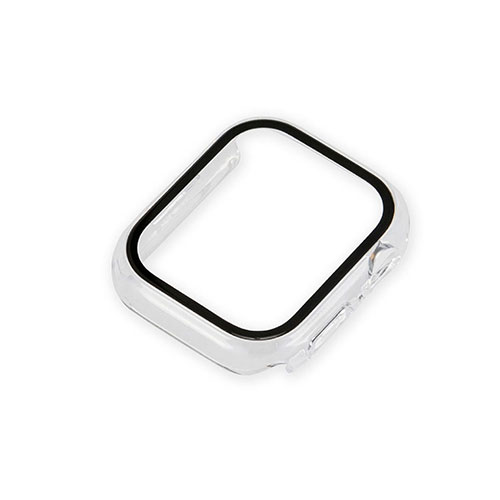ナカバヤシ Apple Watch 41mm ガラス+ケース クリア SMWC-AW411CL
