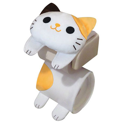 大きなお顔でインパクト大!ねこが可愛くぶらぶら! 〇ぬいぐるみみたいな可愛いねこモチーフのトイレ用ペーパーカバーです。 〇面ファスナーで簡単に取り付けができます。 〇お腹の部分にはロールペーパーを1つストックでき、実用的なデザインです。 〇短めの毛足で手触りもよく、トイレを癒しの空間にしてくれます。　 本体サイズ 上パーツ : W155×D55×H320mm 下パーツ : W160×D10×H235mm 素材 : ポリエステル 生産国 : 中国 ※ご購入前にご確認ください。 ぺーパーホルダーのホルダーとフタの間隔のすき間が4mm以上、幅114mm以上のサイズに対応しています。大きなお顔でインパクト大!ねこが可愛くぶらぶら! 〇ぬいぐるみみたいな可愛いねこモチーフのトイレ用ペーパーカバーです。 〇面ファスナーで簡単に取り付けができます。 〇お腹の部分にはロールペーパーを1つストックでき、実用的なデザインです。 〇短めの毛足で手触りもよく、トイレを癒しの空間にしてくれます。　 本体サイズ 上パーツ : W155×D55×H320mm 下パーツ : W160×D10×H235mm 素材 : ポリエステル 生産国 : 中国 ※ご購入前にご確認ください。 ぺーパーホルダーのホルダーとフタの間隔のすき間が4mm以上、幅114mm以上のサイズに対応しています。