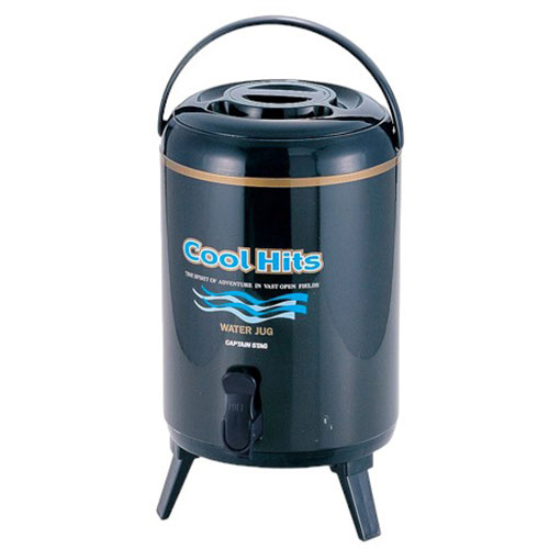 キャプテンスタッグ クールヒッツ ウォータージャグ10L ネイビー M-5028