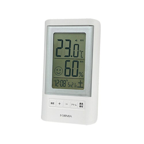 温度計・湿度計 ホワイト 保土ヶ谷電子販売 HO-005