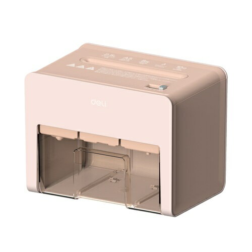 シュレッダー コンパクト 卓上型 A5サイズ ピンク DELI T925-PK 新生活 一人暮らし 引っ越し 新生活応援 単身