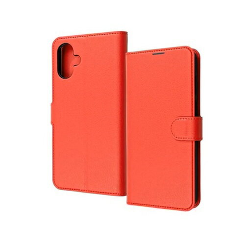 Rakuten - スマホケース Like standard 耐衝撃 マグネットベルト シンプル 手帳型レザーケース / レッド Galaxy A25 5G レイアウト RT-GA25ELC1/R 父の日 ギフト 2026 贈り物 プレゼント 母 父 ペアギフト