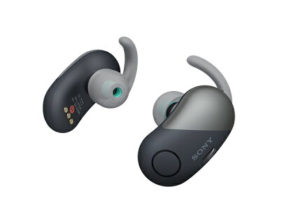 ソニーSONY完全ワイヤレスノイズキャンセリングイヤホンWF-SP700NBM:Bluetooth対応左右分離型防滴