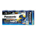 【最大2,000円OFF！5/9 20時～5/10 24時】 【P2倍】 パナソニック Panasonic EVOLTA NEO エボルタネオ 単1形アルカリ乾電池 4本パック ..