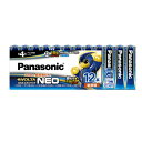 【最大250円OFF！～4/27 10時】 【P2倍】 パナソニック Panasonic EVOLTA NEO エボルタネオ 単4形アルカリ乾電池 12本パック 日本製 LR03NJ/12SW 台風 防災グッズ