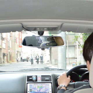 サンコーミラー型360度全方位ドライブレコーダーCARDVR36