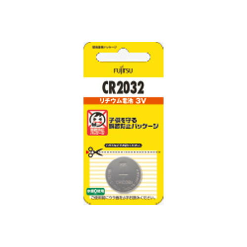 富士通 コイン形リチウム電池 ボタン電池 3V 1個入 CR2032C(B)N FDK CR-2032 富士通 コイン形リチウム電池 ボタン電池 3V 1個入 CR2032C(B)N FDK CR-2032