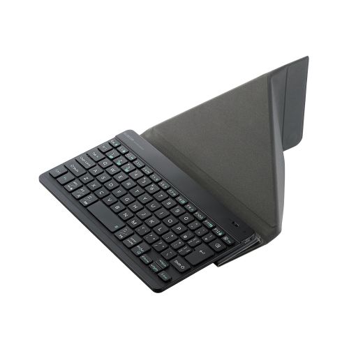 充電式Bluetooth Ultra slimキーボード Slint ブラック■携帯性と利便性を追求したBluetooth(R)ウルトラスリムキーボードです。 ■最薄部わずか5.7mmの超薄型の本体設計により、スマートにキーボードを持ち運ぶことができます。 ■上質感のあるソフトレザーを使用した保護ケースが付いています。持ち運び時には本体の保護ケースとして、使用時にはタブレット・スマートフォンのスタンドとして使用可能です。 ■保護ケースはキーボード本体と磁石で吸着しており、脱着が可能です。 ■スタンドは12.9インチまでのタブレット端末・スマートフォンで使用可能です。 ■※最新の対応機種はエレコムホームページでご確認ください。 ■Bluetooth(R)HOGPに対応したパソコンであれば、レシーバーを接続することなくマウスを使用できるため、USBポートの少ないパソコンやタブレットにぴったりです。 ■※Bluetooth(R)HOGPに対応していないパソコンでも、規格に適合したBluetooth(R)アダプターを用意することで使用可能です。(推奨Bluetoothアダプター : LBT-UAN05C2シリーズ(別売品)) ■最大3台までのデバイスをペアリングできるマルチペアリングに対応しています。切り替え操作を行うことで、使用シーンに合わせてデバイスを瞬時に切り替えることができます。 ■専用ドライバーなどのインストールは不要で、ペアリングするだけですぐに使用可能です。 ■キータイプには、ノートパソコンのキーボードと同じ軽快な打ち心地の「パンタグラフ方式」を採用しています。 ■裏側全面に滑り止め用のラバーを採用し、より安定したタイピングが可能です。 ■キートップの印字にはスタイリッシュなオリジナルフォントを採用。かな表記を省き、ローマ字入力時に見やすくしています。 ■独自のファームウェアを搭載することにより、Windows、macOS、 ChromeOS 、iOS/iPadOS、Androidを自動で識別し、各OSに最適な入力モードに切り替えます。 ■キーボードの上段には、特定の機能を素早く実行できるマルチファンクションキーを搭載しています。 ■専用キーを押すだけで、ブラウザでのホームの表示、メディアプレーヤーの起動、音量や明るさの調整、スクリーンショットといった12種類の操作が可能です。 ■コンパクトながらキーピッチを17.2mmと限界まで広げ、快適な文字入力を実現しました。 ■繰り返し充電可能なリチウムイオン電池を搭載し、付属の充電用ケーブルで充電可能です。 ■電源スイッチがあり、不使用時の電池の消耗を防止できます。 ■電源ON、ペアリング状況などが分かるLEDランプが付いています。 ■Bluetooth(R)5.0 Class2規格に適合しており、省電力を実現します。 ■使いやすい日本語配列を採用しています。 ■自社環境認定基準を1つ以上満たし、『THINK ECOLOGY』マークを表示した製品です。 ■廃棄物削減に取り組み、製品に同梱する取扱説明書等をペーパーレス化した製品です。■接続方式 : Bluetooth(R)無線 ■Bluetooth(R)規格 : Bluetooth 5.0 Class2 ■対応プロファイル : HOGP(HID Over GATT Profile) ■対応機種 : Bluetooth(R)HOGPプロファイルに対応したWindows、macOS、 ChromeOS 、iOS、iPadOS、Android搭載機 ■対応OS(Windows) : Windows 11/10 ■対応OS(Android) : Android 13 ■対応OS(macOS) : macOS Ventura 13 ■対応OS(iOS) : iOS 17 ■対応OS(iPadOS) : iPadOS 17 ■通信方式 : GFSK方式 ■電波周波数 : 2.4GHz帯 ■電波到達距離 : 最長約10m ※ご使用環境により異なる場合があります。 ■接続先切替機能 : 対応(Bluetooth(R) : 3台) ■キー配列 : 日本語配列 ■キー数 : 82キー ■キータイプ : パンタグラフ ■キーピッチ : 17.2mm ■キーストローク : 2.0mm ■マルチファンクション機能 : 13キー ■電源 : 内蔵リチウムイオン二次電池(充電式) ■電池寿命 : 最長約12カ月 ※ご使用状況により異なる場合があります。 ■サイズ分類 : ミニ ■外形寸法 : 幅約262mm×奥行約156mm×高さ約12mm ■重量 : 本体約270g、ケース約220g ■内容物 : キーボード本体×1台、収納ケース×1個、充電用ケーブル[USB-A - USB Type-C(TM)](ケーブル長 : 0.3m)×1本 ■カラー : ブラック ■保証期間 : 1年間