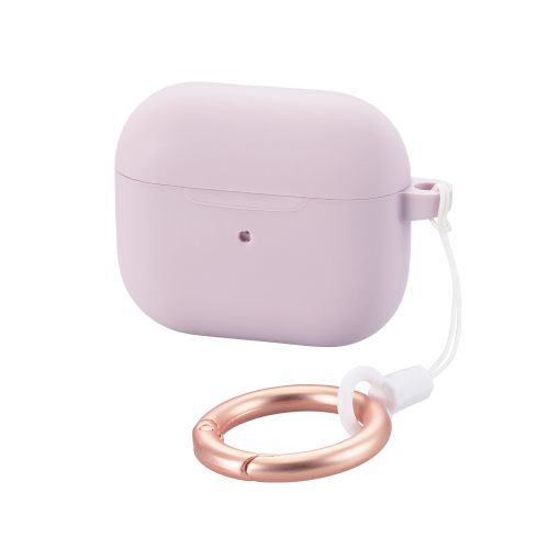 エレコム AirPods(第3世代)用&me シリコンケース ラベンダー AVA-AP5SCPU