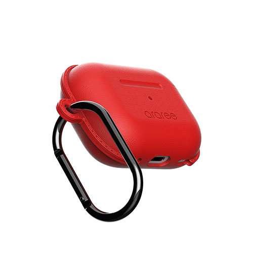 araree ソフトケース POPS for AirPods Pro(第2/1世代) レッド AR25042APP2