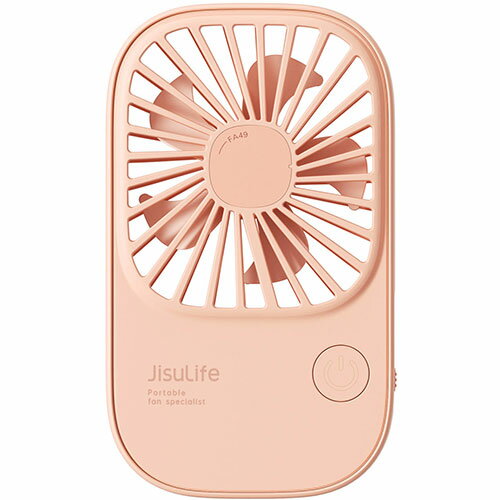 JISULIFE ジスライフ SuperThin ハンディファン Life2 ピンク JL-FA49PK