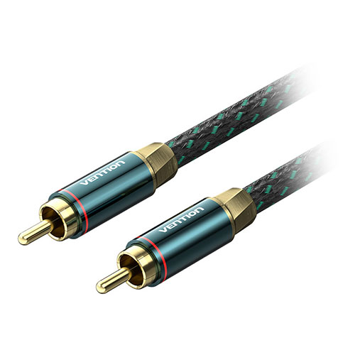 VENTION RCA Male to Male 同軸デジタルケーブル Green 5m グリーン BC-0903