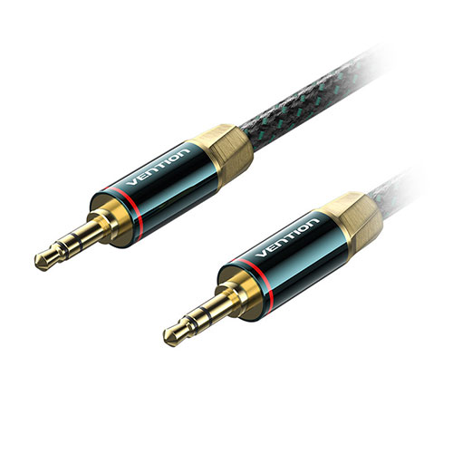 VENTION 3.5mm Male to Male オーディオケーブル 8m グリーン BA-0996