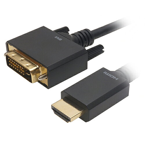 【5セット】 ホーリック HDMI-DVI変換ケーブル 1m HADV10-701BBX5