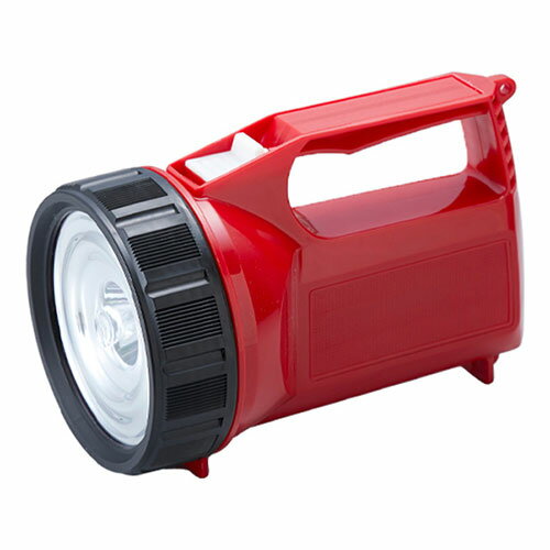 1W白色LEDを使用した大型のLED懐中電灯です■特徴 ・電池寿命 約50時間(国内メーカー製単1形アルカリ乾電池4本使用時) ・明るさ 約74ルーメン ・蓄光性の素材のスイッチで急な停電でも置き場所がわかります(光の当たるところで保管した場合) ■商品説明 一般向けの古き良きレトロデザインの大型懐中電灯がLEDになって登場です! 電池寿命は単1形アルカリ乾電池4本で約50時間を実現。 球切れの無いLEDで、50時間の長寿命は防災時に一番大切な灯りの確保に最適。貴方の安心に日本製の懐中電灯を。 電球タイプと一緒に、大手家電量販店・ホームセンター・スーパーの雑貨売り場・生協の防災カテゴリーには必ず置いてある超ロングセラーの定番商品です。1W白色LEDを使用した大型のLEDライトです素材 : 本体…PP樹脂、レンズ・スイッチ…PS樹脂 保証期間 : 1年間 生産国 : 日本 パッケージサイズ : 115×260×130mm パッケージ込重量 : 245g