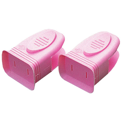 スマイルキッズ にぎりやすい安全プラグカバー ピンク AKN-08PK