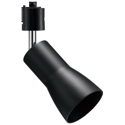 シンプルなデザインのスポットライト●セード : 約Φ82×H138 ●適用光源の定格消費電力 : 25Wまで ●口金 : E26 ●口金E26、消費電力25WまでのLED電球電球専用器具です。(電球は付属しておりません。) ●アームとダクトプラグの接続部は回転するので電球の向きを変えることができます。●カラー : ブラック ●材質 : 樹脂(セード) ●アーム長 : 43mm ●消費電力 : 25Wまで ●保証期間 : 1年間 ●生産国 : 中国