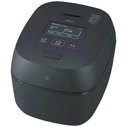 象印マホービン ZOJIRUSHI 圧力IH炊飯ジャー 炎舞炊き 5.5合 炊飯器 最高峰モデル NX-AB10(BZ) 濃墨 黒 ローテーションIH 豪炎かまど釜 鉄仕込み