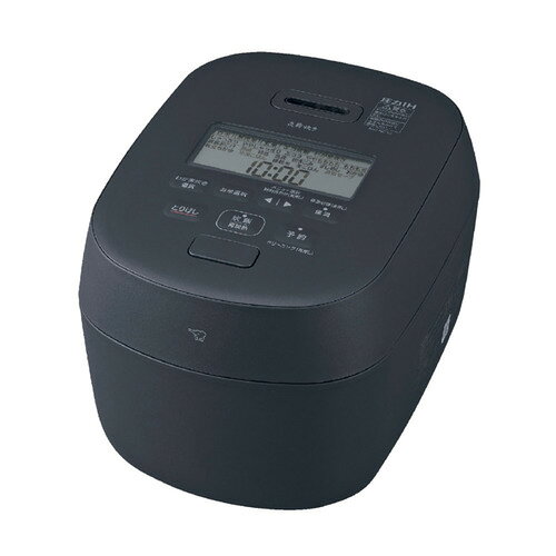 象印マホービン ZOJIRUSHI 圧力IH炊飯ジャー 炎舞炊き 5.5合 炊飯器 NW-NC10(BA) ブラック 4つの底IHヒーター 豪炎かまど釜 麦ごはん