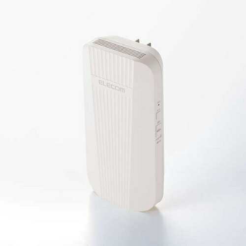 エレコム 無線LAN中継器 Wi-Fi 6 11ax 2402+574Mbps プラスチック ホワイト WTC-X3000GC-W 高速Wi-Fi コンセント直挿し Wi-Fiエリア拡大 ELECOM