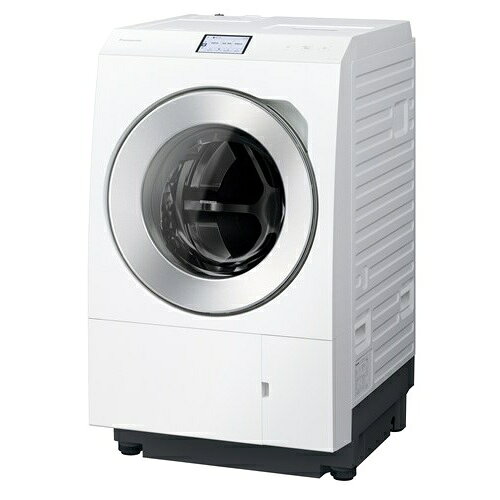 大阪限定設置込み NA-LX129EL-W パナソニック Panasonic ドラム式洗濯乾燥機 洗濯12kg/乾燥6kg 左開き トリプル自動投入/ナノイーX搭載 マットホワイト