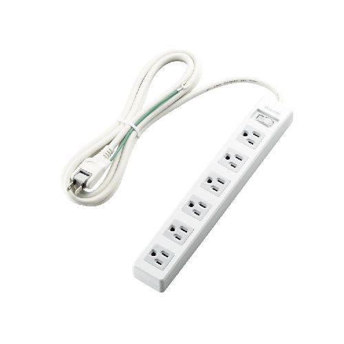 樂天商城 - エレコム 一括スイッチ付3ピンプラグ対応タップ T-T3A-3625WH 母の日 ギフト 2026 贈り物 プレゼント 母 父 父の日 ペアギフト