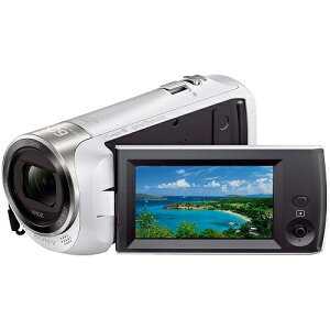 新品 ソニー ビデオカメラ HDR-CX470 32GB 光学30倍 ホワイト Handycam HDR-CX470W SONY ハンディカム カムコーダー