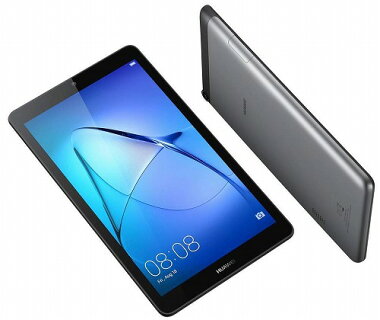 新品HUAWEI7型タブレットパソコンMediaPadT37※Wi-FiモデルスペースグレーT37/BG02-W09A