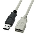 サンワサプライ USB延長ケーブル KU-EN05K(2)