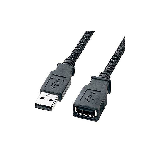 Cable - サンワサプライ ナイロンメッシュUSB2.0ケーブル KU20-NM20ENK 父の日 ギフト 2026 贈り物 プレゼント 母 父 ペアギフト