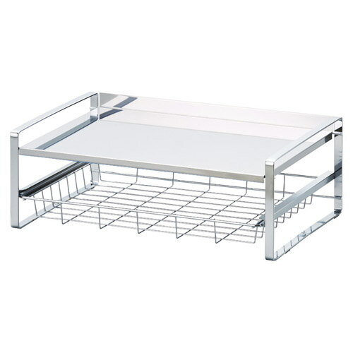 Slim Kitchen Racks - スライド棚付きステンレス天板トースターラック M80707228 父の日 ギフト 2026 贈り物 プレゼント 母 父 ペアギフト