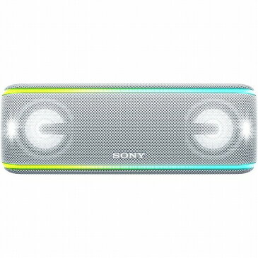 ソニー SONY ワイヤレス ポータブルスピーカー SRS-XB41 W ホワイト 防水・防塵・防錆 Bluetooth