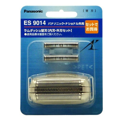 メーカー名:パナソニック Panasonic 型式:ES9014 JAN:4547441355246 ・適用機種：ES8237-S/ES8238-S/ES8232-K ・Z-600 外刃(カセット式)+Z-600 内刃 ・快適な剃り味を維持していただくために、期間内の交換がおすすめです。外刃は約1年、内刃は約2年が交換の目安です。