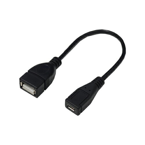 変換名人 USBケーブル20 A(メス) to micro(メス) USBAB/MCB20 母の日 ギフト 2026 贈り物 プレゼント 母 父 父の日 ペアギフト(2.0)