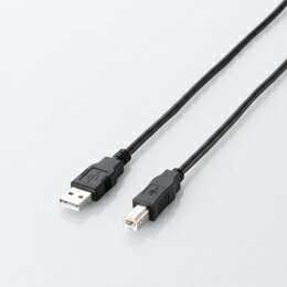 エレコム エコUSB2.0ケーブル(A-Bタイプ) U2C-JB15BK