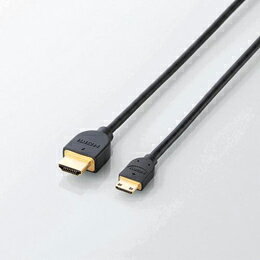 HDMIの最新規格にフル対応し、映像信号と音声信号に加え100Mbpsのイーサネット通信を実現する。「HDMI-Mini出力端子(Type C)」に接続できる、HIGH SPEED with Ethernet認証済み“イーサネット対応HIGH SPEED HDMI-Miniケーブル。HDMIの最新規格にフル対応した、HIGH SPEED with Ethernet認証済みの“イーサネット対応HIGH SPEED HDMI-Miniケーブルです。 ハイビジョン対応の液晶テレビ、プラズマテレビ、プロジェクターなどHDMI入力端子(Type A)付きのAV機器と、ビデオカメラレコーダーなどのHDMI-Mini出力端子(Type C)を持つAV機器を接続できます。 1本のケーブルで、映像信号と音声信号をデジタルのままで高速伝送するだけでなく、イーサネット信号の双方向通信を実現します。 100Mbpsのイーサネット通信を実現する、HEC(HDMIイーサネットチャンネル)に対応しています。 デジタル音声をテレビなどの表示機器からAVアンプなどの出力機器へ伝送できる、ARC(オーディオリターンチャンネル)に対応しています。 3D映像(1080p×2画面)、4K×2K(4096×2160ドット)解像度に対応しています。 色深度は従来の24bit(Full Color フルカラー)から、30/36/48bit(Deep Color ディープカラー)まで対応し、より豊かな色表現が可能です。 サビなどに強く信号劣化を抑える金メッキプラグを採用しています。 外部ノイズの干渉から信号を保護する3重シールドケーブルを採用しています。●対応機種 HDMI(タイプA・19ピン)側 HDMI入力端子を持つ液晶テレビ、プラズマテレビ、プロジェクター等、HDMI(タイプC・19ピン)側 ビデオカメラレコーダーなどHDMI-Mini出力端子を持つ機器 ●規格 HDMI (High Speed HDMI Cable with Ethernet)認証 ●コネクタ形状 HDMI(タイプA・19ピン) - HDMIミニ(タイプC・19ピン) ●ケーブルタイプ ノーマルタイプ ●伝送速度 10.2Gbps ●対応解像度 4K×2K対応 ●シールド方法 3重シールド ●プラグメッキ仕様 金メッキ ●ケーブル長 3.0m ●カラー ブラック