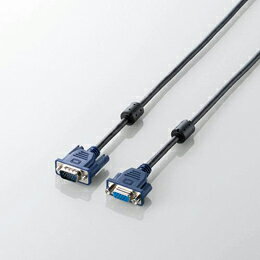 エレコム ディスプレイ延長ケーブル CAC-E15BK